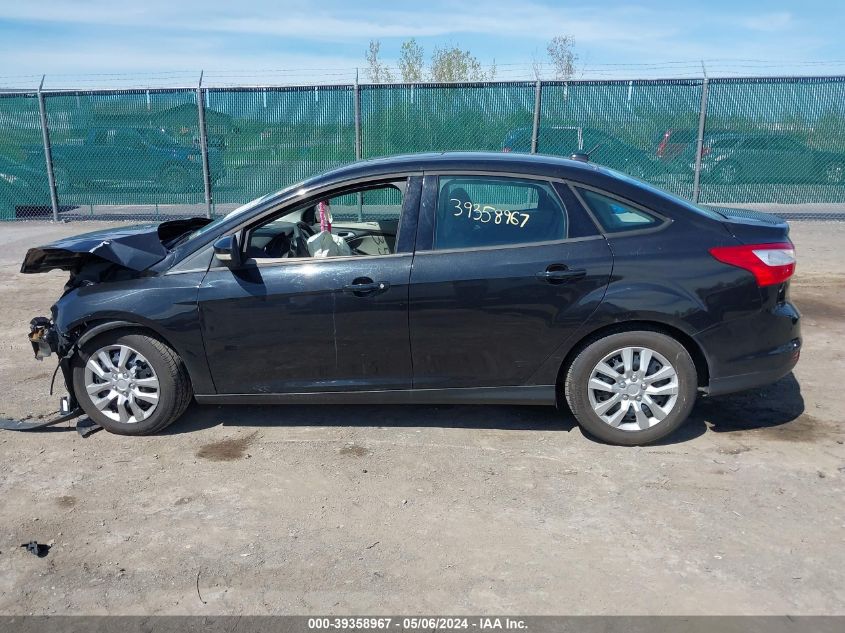 2012 Ford Focus Se VIN: 1FAHP3F29CL463806 Lot: 39358967