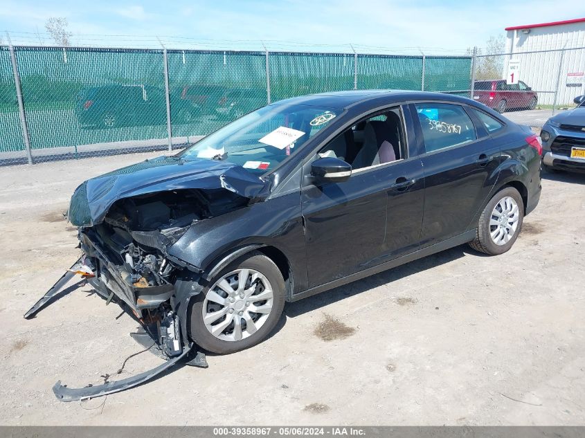 2012 Ford Focus Se VIN: 1FAHP3F29CL463806 Lot: 39358967