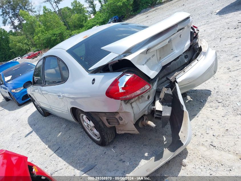 2007 Ford Taurus Se VIN: 1FAFP53U27A154060 Lot: 39358970