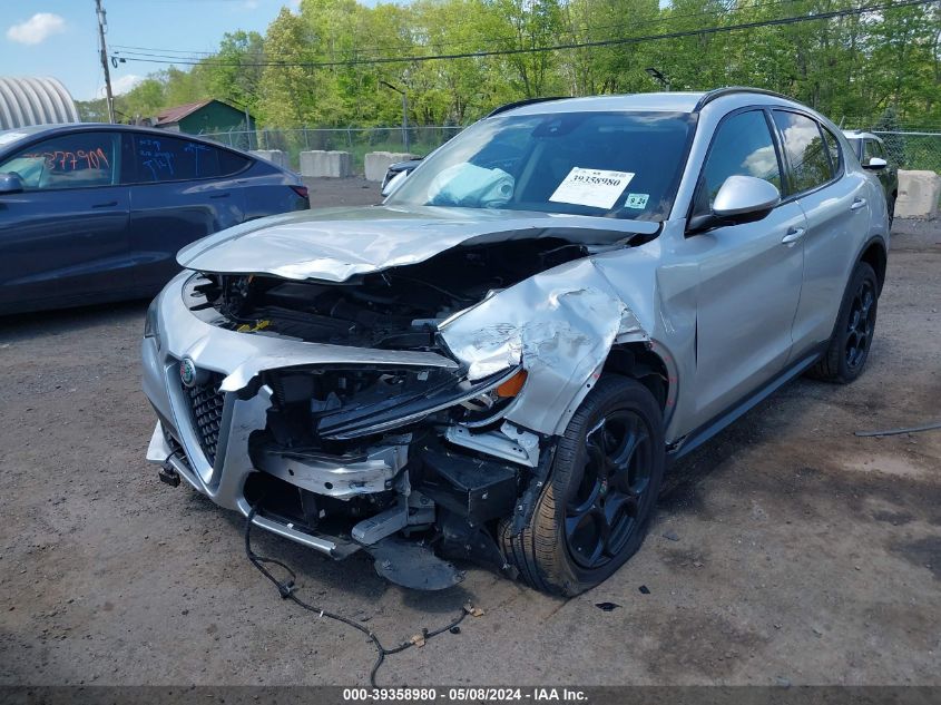 2019 Alfa Romeo Stelvio Sport Awd VIN: ZASPAKANXK7C49974 Lot: 39358980