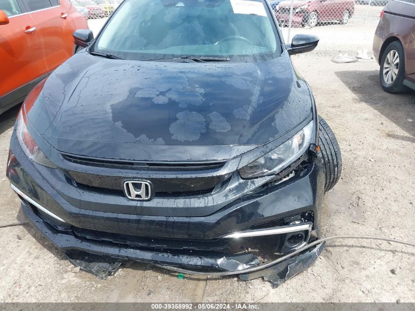 2019 Honda Civic Ex VIN: 19XFC1F34KE019346 Lot: 39358992