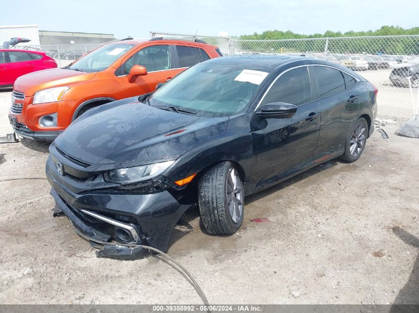 2019 Honda Civic Ex VIN: 19XFC1F34KE019346 Lot: 39358992