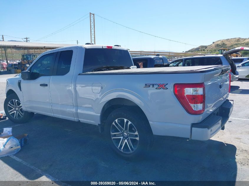 2022 Ford F-150 Xl VIN: 1FTEX1CP6NKD09998 Lot: 39359020