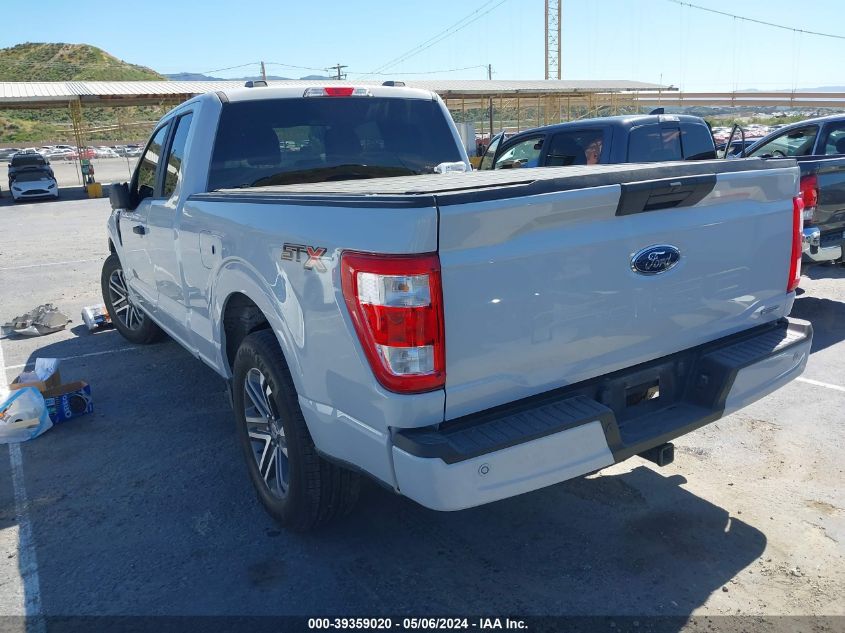 2022 Ford F-150 Xl VIN: 1FTEX1CP6NKD09998 Lot: 39359020