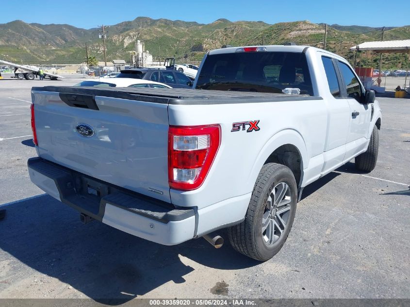 2022 FORD F-150 XL - 1FTEX1CP6NKD09998