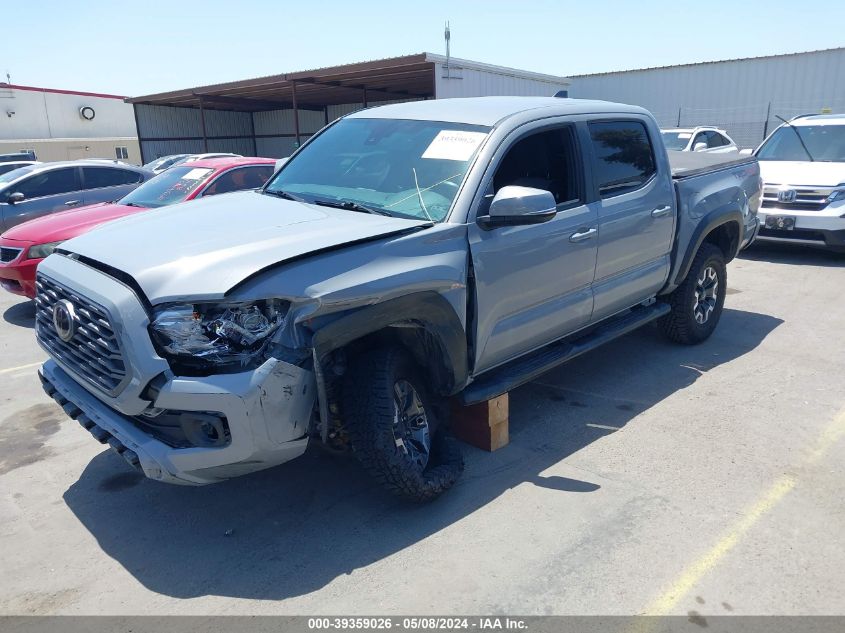 2021 Toyota Tacoma Trd Off-Road VIN: 3TMCZ5AN0MM401402 Lot: 39359026