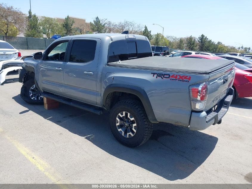 2021 Toyota Tacoma Trd Off-Road VIN: 3TMCZ5AN0MM401402 Lot: 39359026