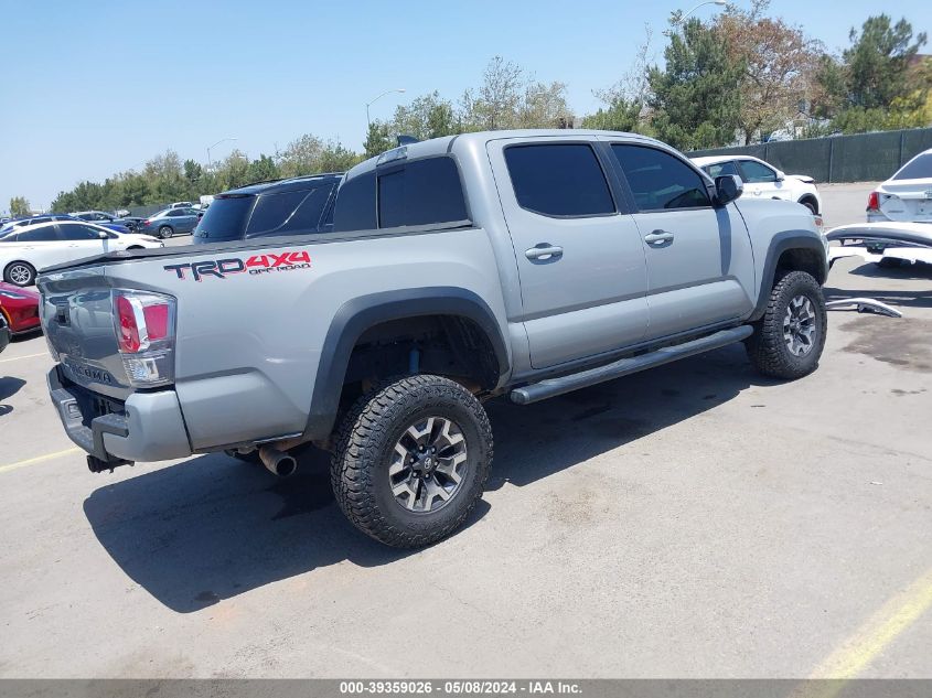 2021 Toyota Tacoma Trd Off-Road VIN: 3TMCZ5AN0MM401402 Lot: 39359026