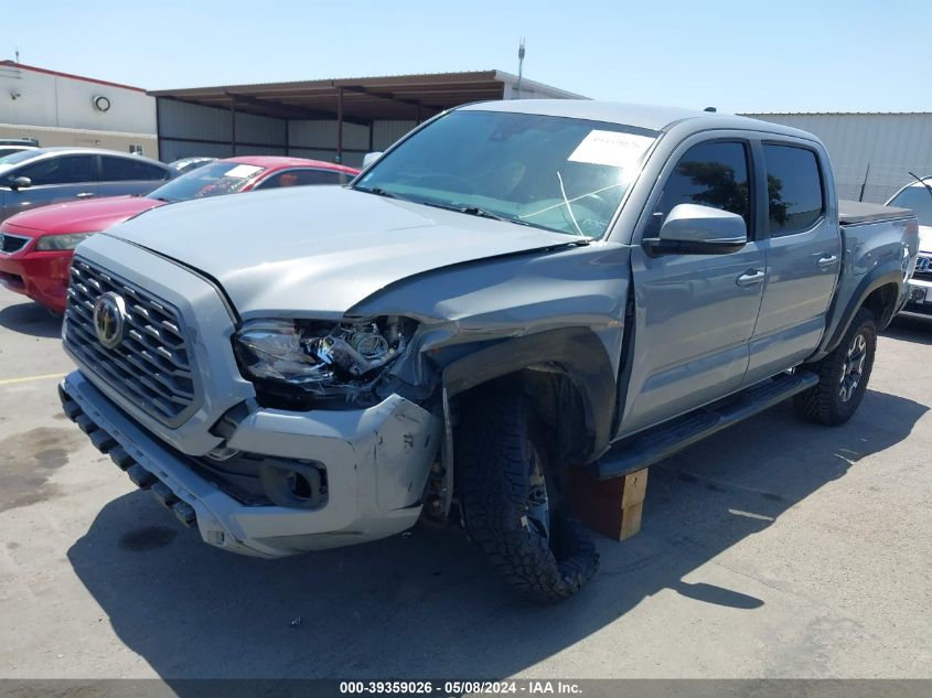 2021 Toyota Tacoma Trd Off-Road VIN: 3TMCZ5AN0MM401402 Lot: 39359026