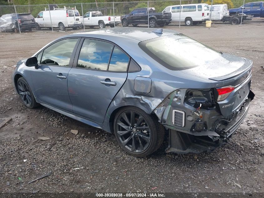 VIN JTDBCMFE3P3010007 2023 TOYOTA COROLLA LE/SE/XLE