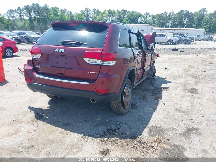 2020 Jeep Grand Cherokee Limited 4X4 VIN: 1C4RJFBGXLC271975 Lot: 39359042