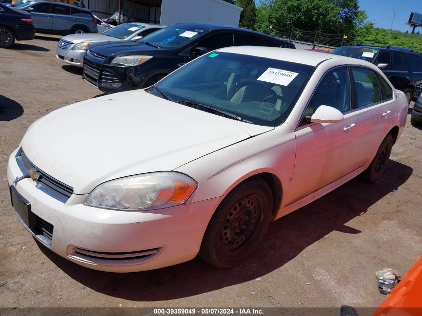 2009 Chevrolet Impala Ls VIN: 2G1WB57K691101448 Lot: 39359049