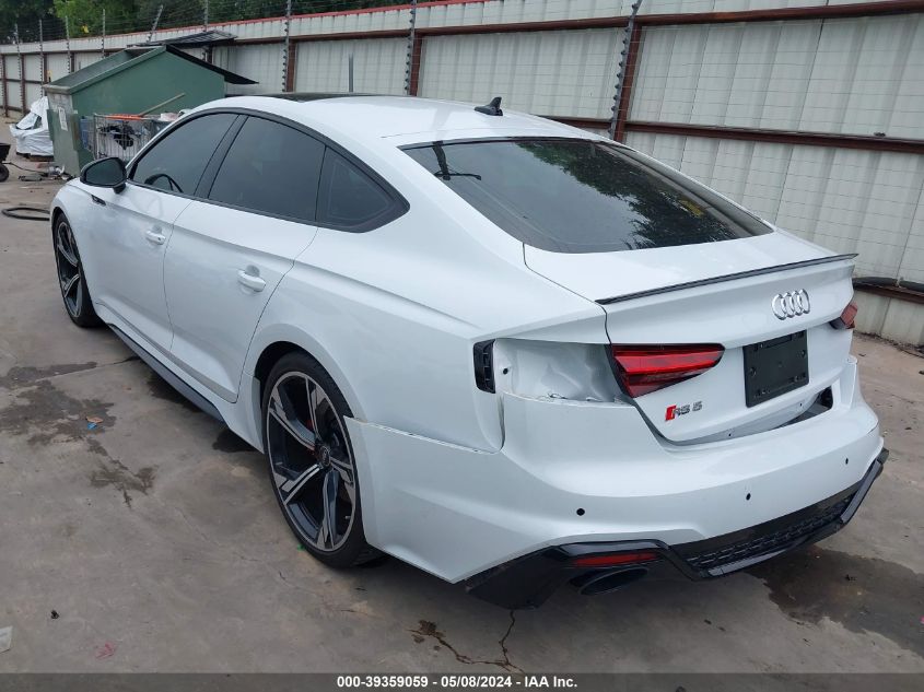 2021 Audi Rs 5 Sportback Tfsi Quattro Tiptronic VIN: WUAAWCF52MA902661 Lot: 39359059