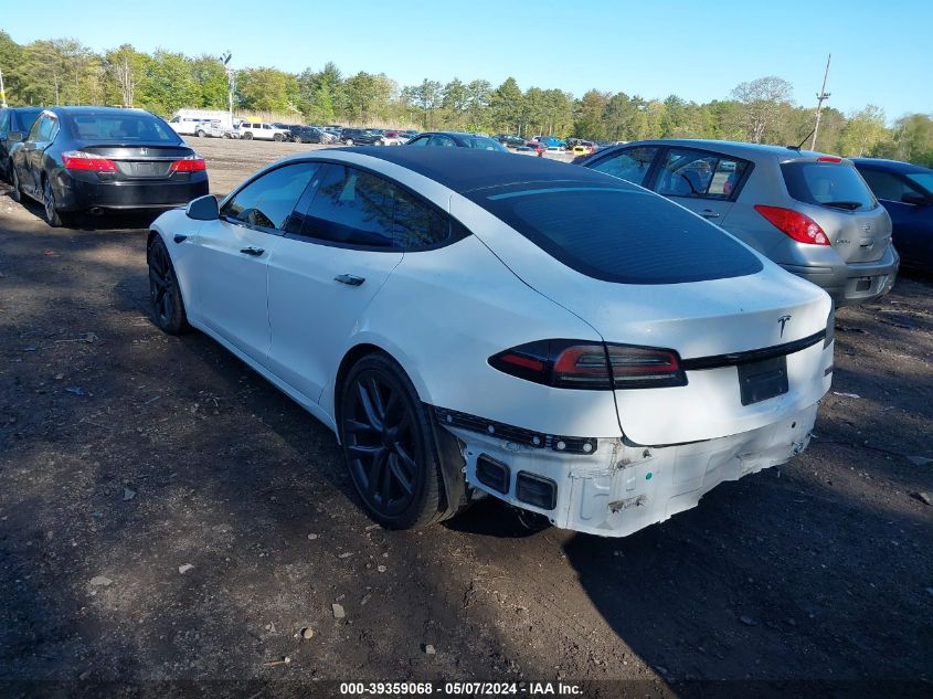 2022 Tesla Model S Dual Motor All-Wheel Drive VIN: 5YJSA1E54NF489673 Lot: 39359068