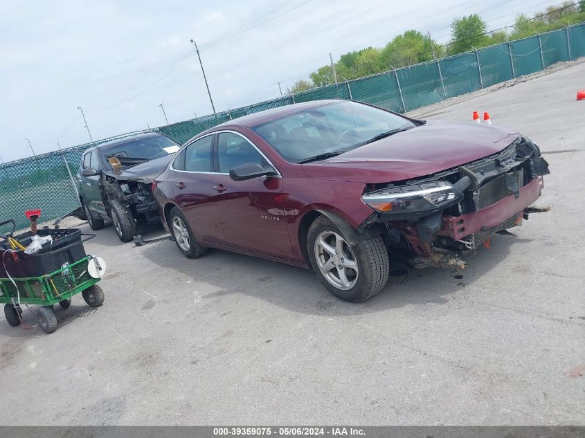 2016 Chevrolet Malibu Ls VIN: 1G1ZB5STXGF315720 Lot: 39359075