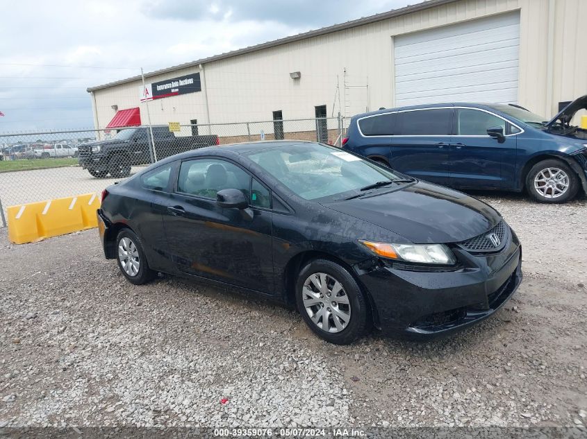 2012 Honda Civic Lx VIN: 2HGFG3B51CH545514 Lot: 39359076