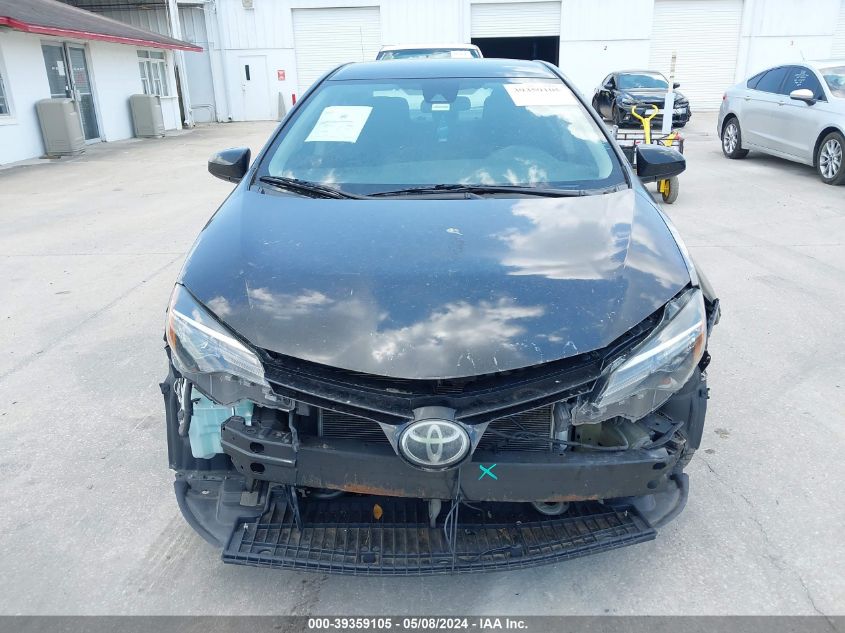 2018 Toyota Corolla Le VIN: 5YFBURHE8JP778300 Lot: 39359105