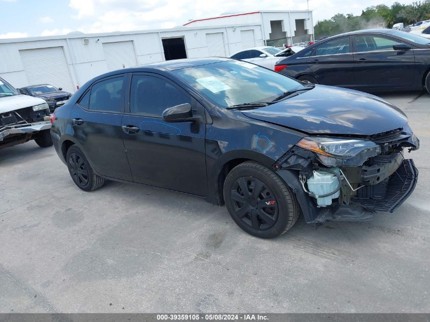 2018 Toyota Corolla Le VIN: 5YFBURHE8JP778300 Lot: 39359105