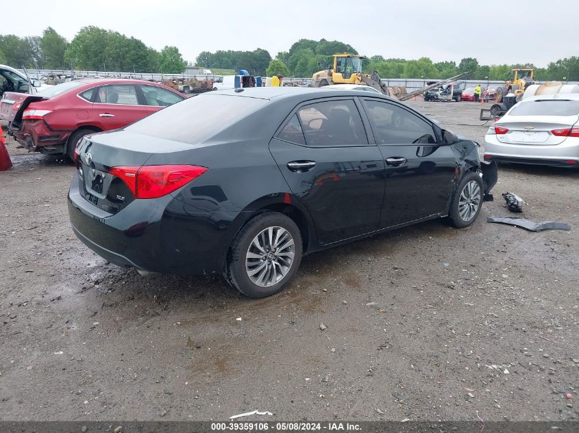 2017 Toyota Corolla Xle VIN: 5YFBURHE2HP677182 Lot: 39359106