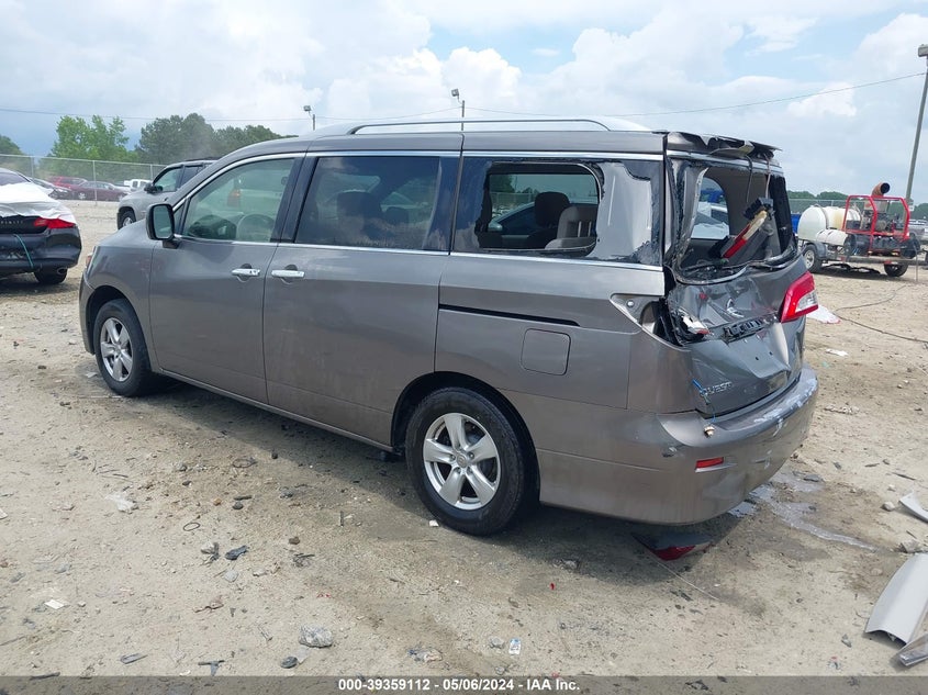 2016 Nissan Quest Platinum/S/Sl/Sv VIN: JN8AE2KP0G9156819 Lot: 39359112