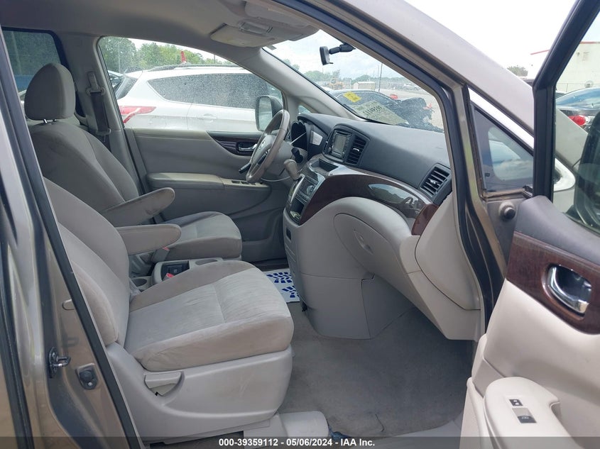 2016 Nissan Quest Platinum/S/Sl/Sv VIN: JN8AE2KP0G9156819 Lot: 39359112