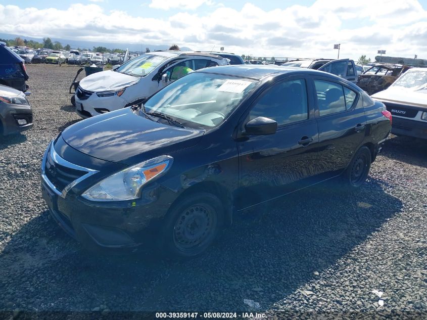 2019 Nissan Versa 1.6 S VIN: 3N1CN7AP8KL837736 Lot: 39359147