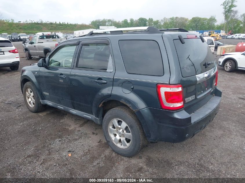 2008 Ford Escape Limited VIN: 1FMCU94128KC40557 Lot: 39359163