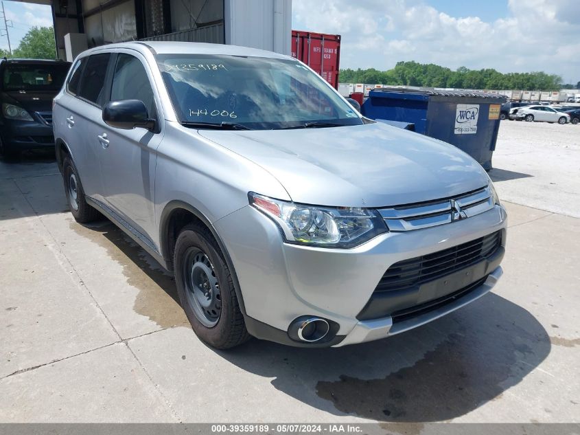 2015 Mitsubishi Outlander Es VIN: JA4AD2A37FZ006146 Lot: 39359189