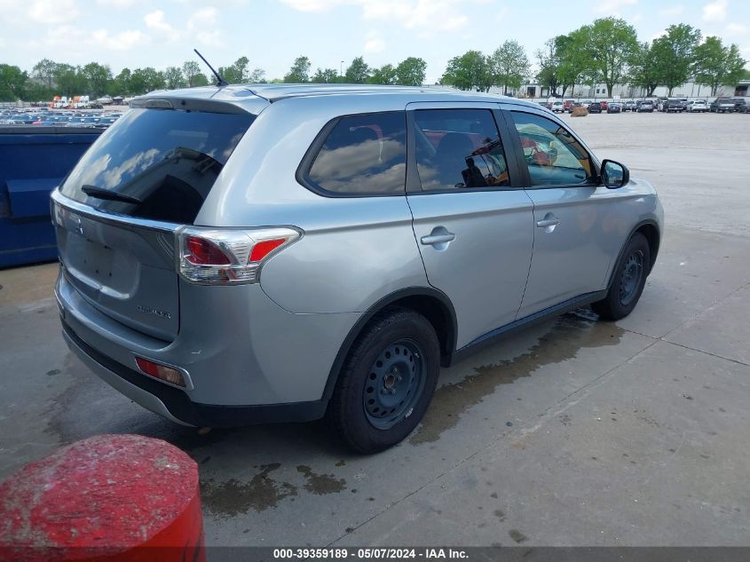 2015 Mitsubishi Outlander Es VIN: JA4AD2A37FZ006146 Lot: 39359189