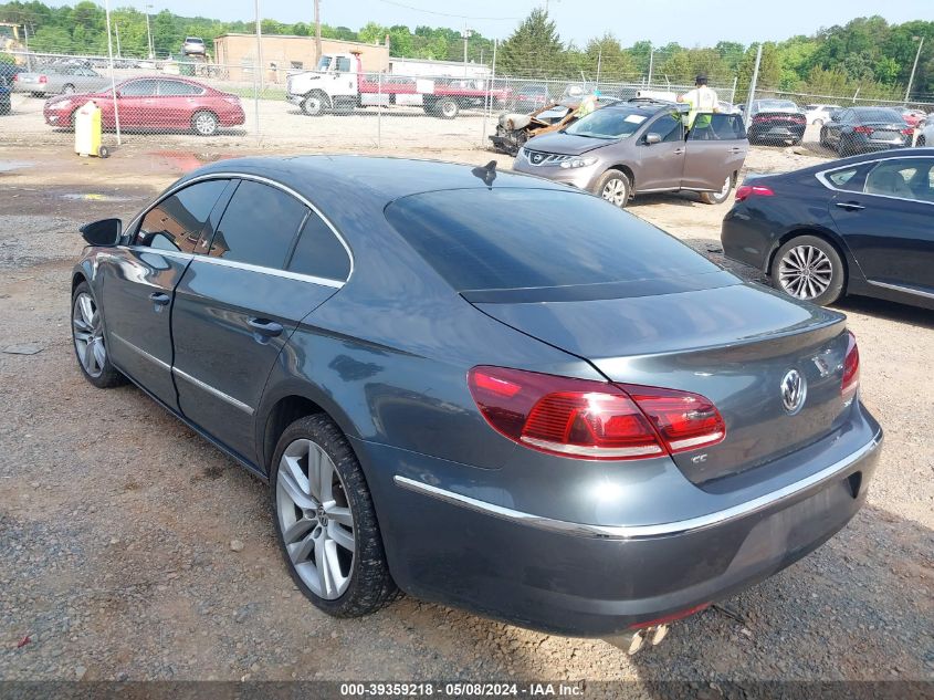 2013 Volkswagen Cc 2.0T Lux VIN: WVWRP7AN4DE508308 Lot: 39359218