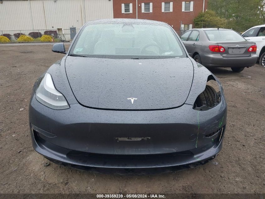 2021 Tesla Model 3 Long Range Dual Motor All-Wheel Drive VIN: 5YJ3E1EB0MF035711 Lot: 39359239