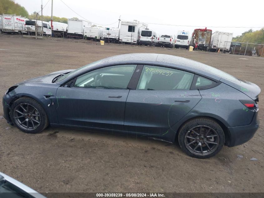 2021 Tesla Model 3 Long Range Dual Motor All-Wheel Drive VIN: 5YJ3E1EB0MF035711 Lot: 39359239