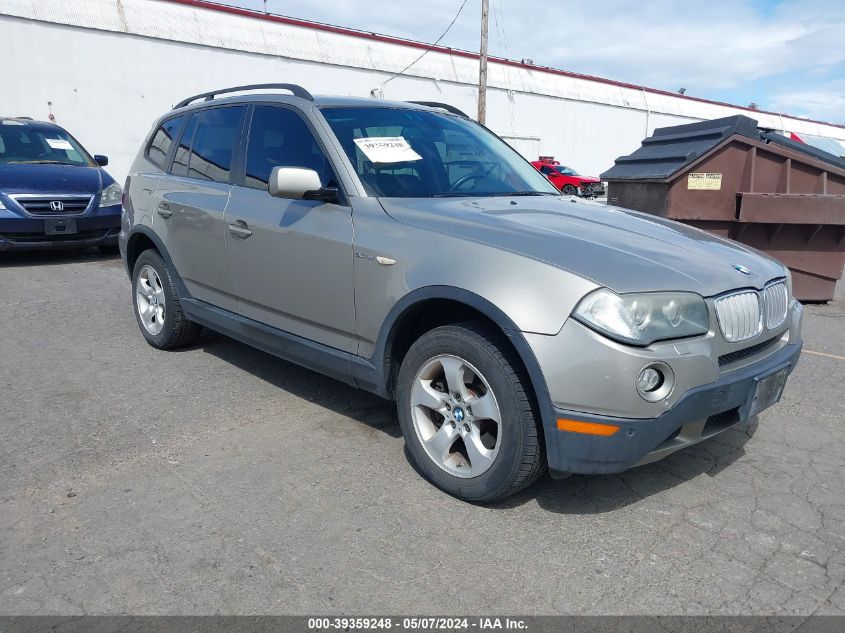 2007 BMW X3 3.0Si VIN: WBXPC93447WF03679 Lot: 39359248