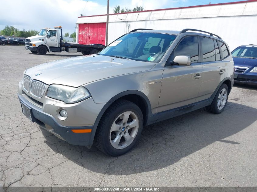 2007 BMW X3 3.0Si VIN: WBXPC93447WF03679 Lot: 39359248