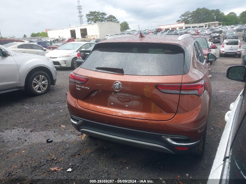 2021 Buick Envision Fwd Preferred VIN: LRBAZLR4XMD074816 Lot: 39359257