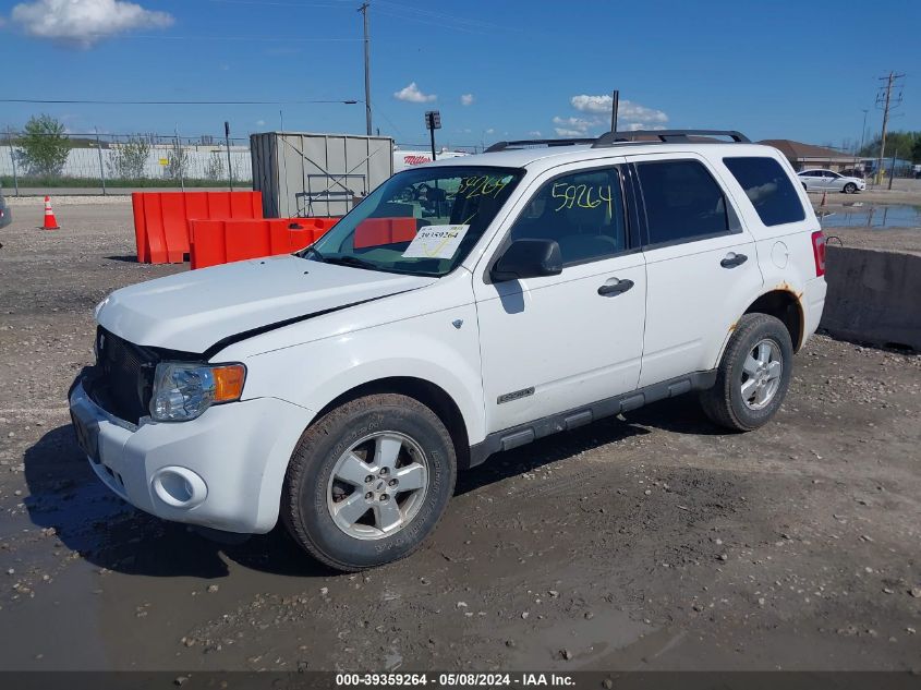 2008 Ford Escape Xlt VIN: 1FMCU93118KD06579 Lot: 39359264