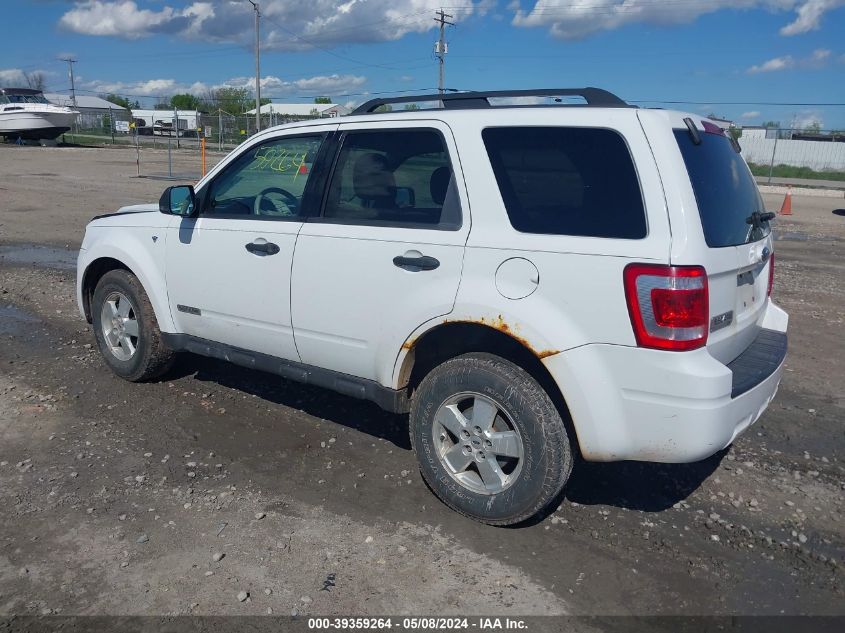 2008 Ford Escape Xlt VIN: 1FMCU93118KD06579 Lot: 39359264