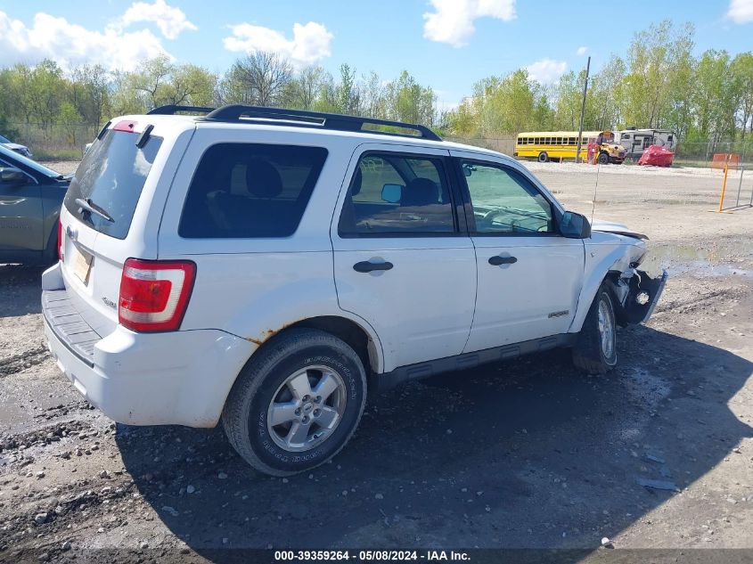 2008 Ford Escape Xlt VIN: 1FMCU93118KD06579 Lot: 39359264