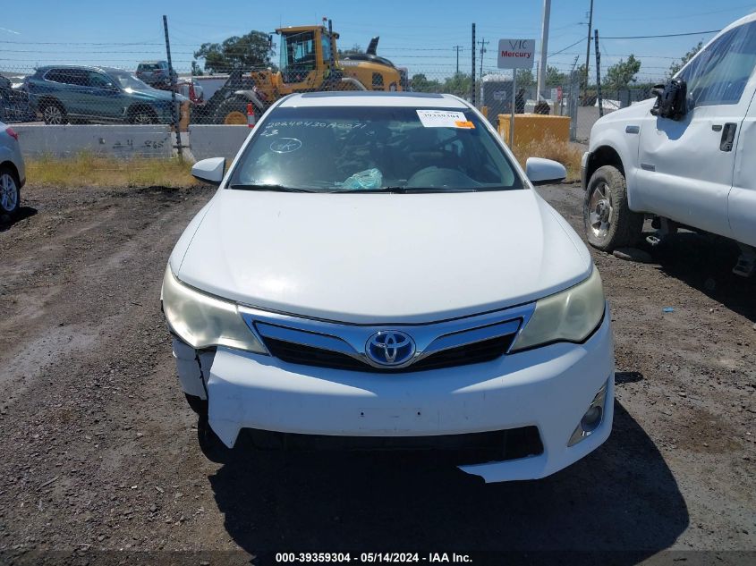 2014 Toyota Camry Hybrid Xle VIN: 4T1BD1FK4EU114820 Lot: 39359304