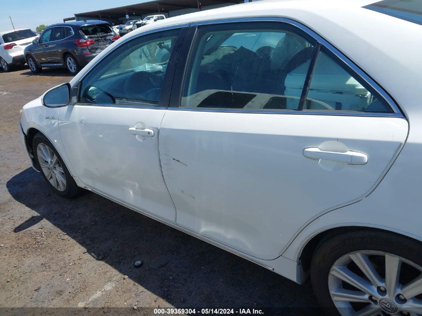 2014 Toyota Camry Hybrid Xle VIN: 4T1BD1FK4EU114820 Lot: 39359304