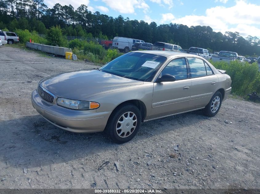 2001 Buick Century Custom VIN: 2G4WS52J811132545 Lot: 39359332