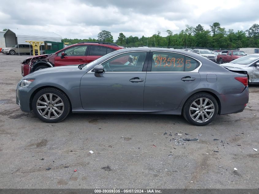 2013 Lexus Gs 350 VIN: JTHCE1BLXD5004009 Lot: 39359335