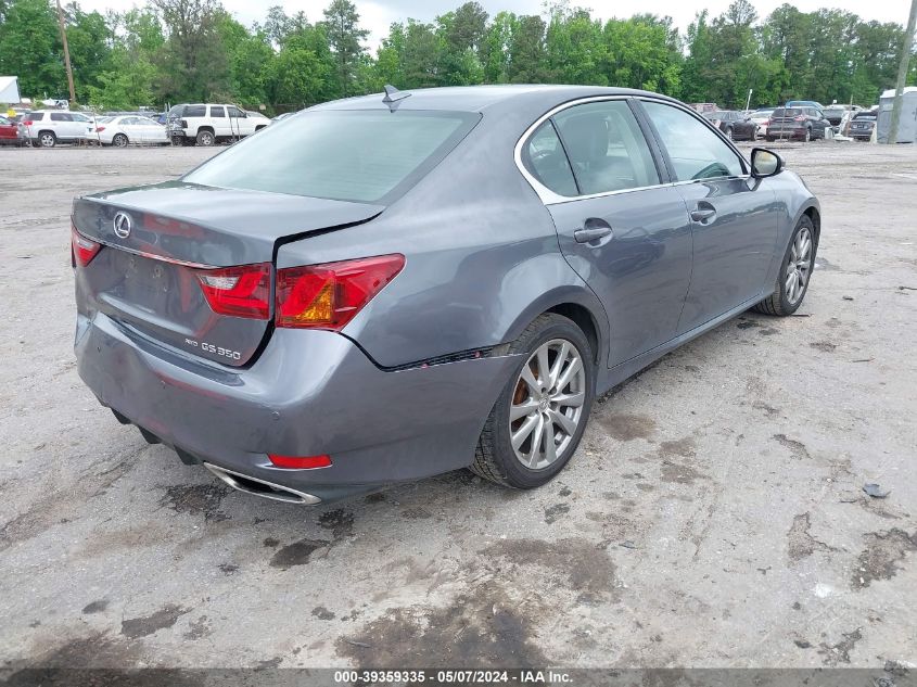 2013 Lexus Gs 350 VIN: JTHCE1BLXD5004009 Lot: 39359335