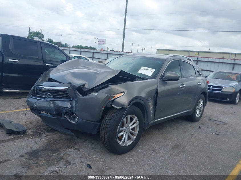 2012 Infiniti Fx35 VIN: JN8AS1MUXCM120178 Lot: 39359374