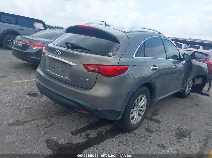 2012 Infiniti Fx35 VIN: JN8AS1MUXCM120178 Lot: 39359374