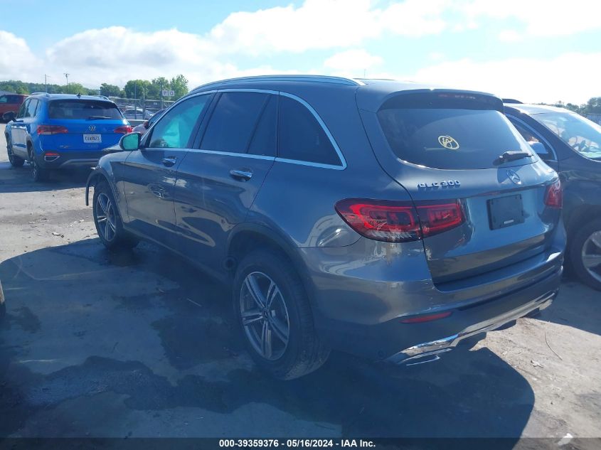 2020 Mercedes-Benz Glc 300 4Matic VIN: W1N0G8EB3LF758722 Lot: 39359376