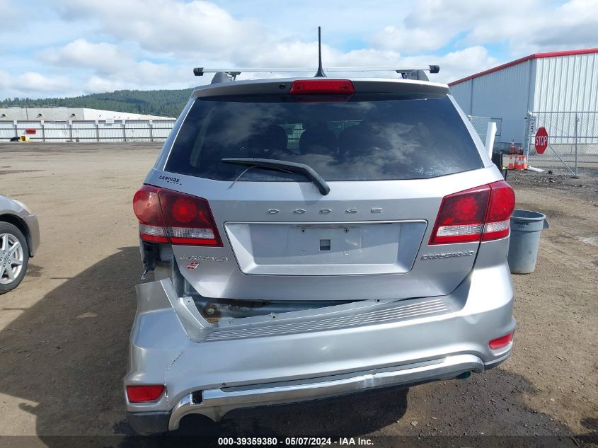 2018 Dodge Journey Crossroad Awd VIN: 3C4PDDGG2JT184553 Lot: 39359380