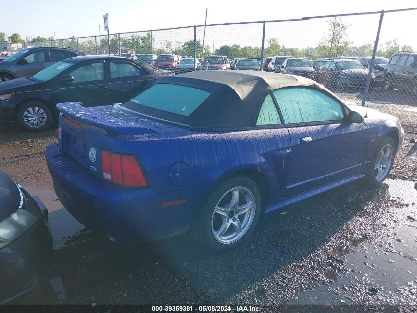 2003 Ford Mustang Gt VIN: 1FAFP45X03F333275 Lot: 39359381