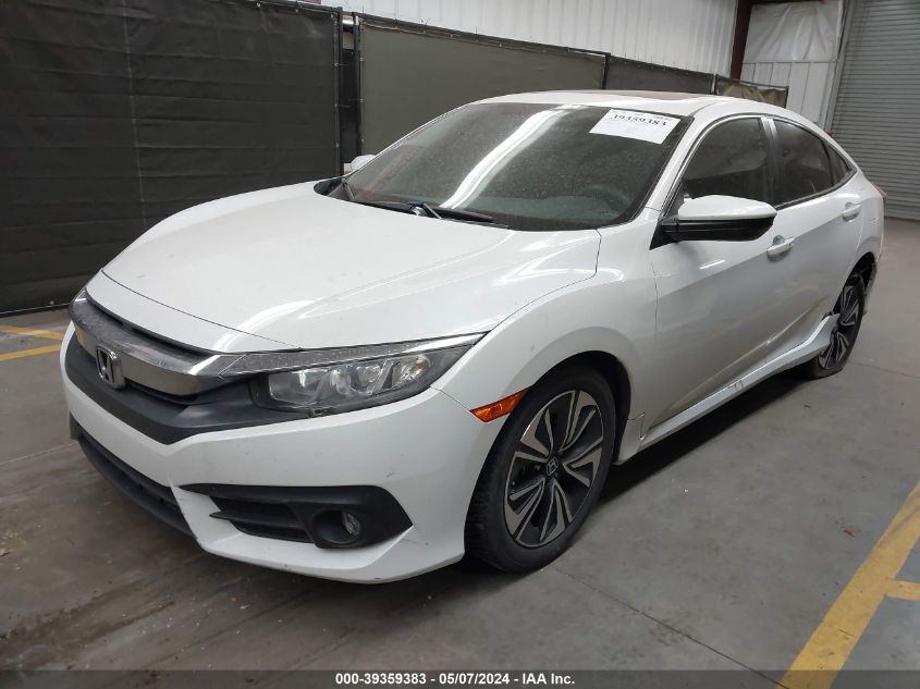 2017 Honda Civic Ex-T VIN: 19XFC1F37HE018619 Lot: 39359383