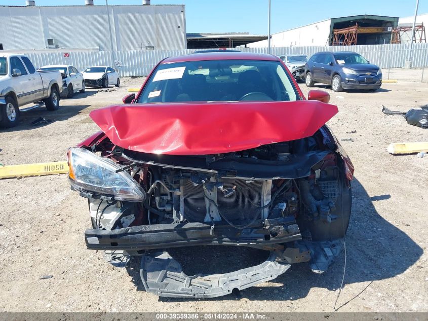 2015 Nissan Sentra Fe+ S/S/Sl/Sr/Sv VIN: 3N1AB7AP6FL656835 Lot: 39359386